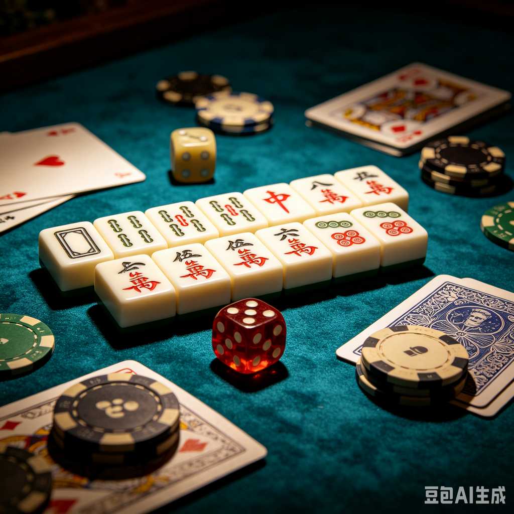 premium compact mahjong set