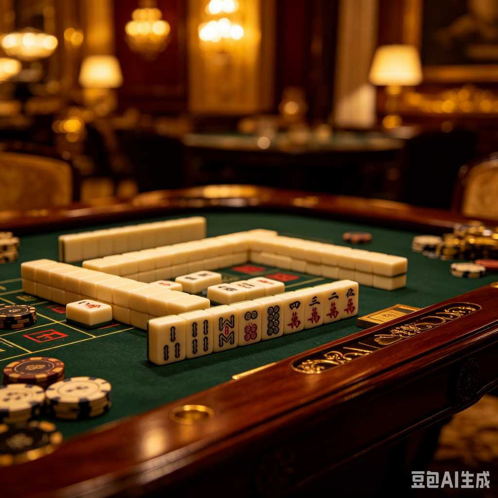 mini travel mahjong set lightweight